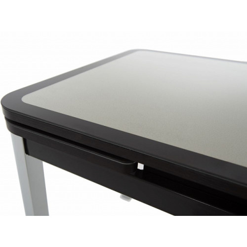 Стол «Пекин» кожа Мозаика 19406, коричневый