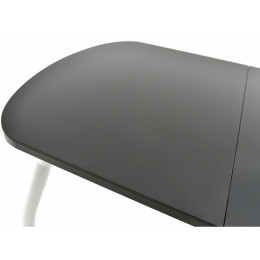 Стол «Ривьера» стекло СВ, черный