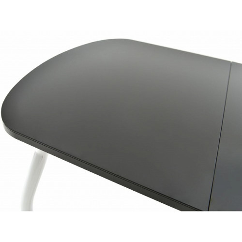 Стол «Ривьера» стекло СВ, черный