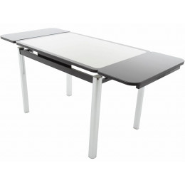 Стол «Пекин» кожа Мозаика 19406, коричневый