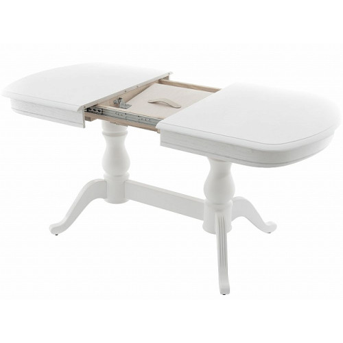 Стол «Фабрицио-2м» (мыло) 120*80, белая эмаль