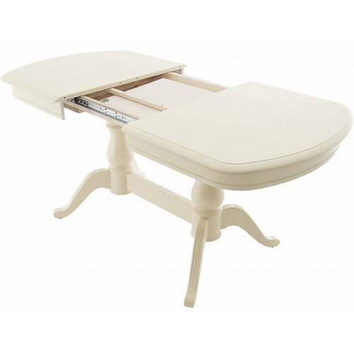 Стол «Фабрицио-2м» (мыло) 120*80, слоновая кость