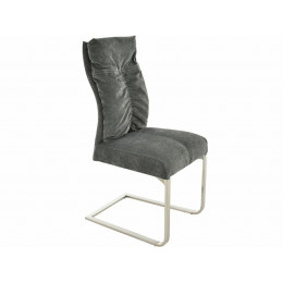 Стул «Лофт-2». ткань: Berlin 101, каркас: хром