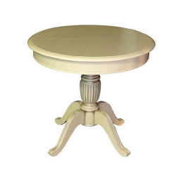 Стол «Леонардо-1» (D1000), слоновая кость