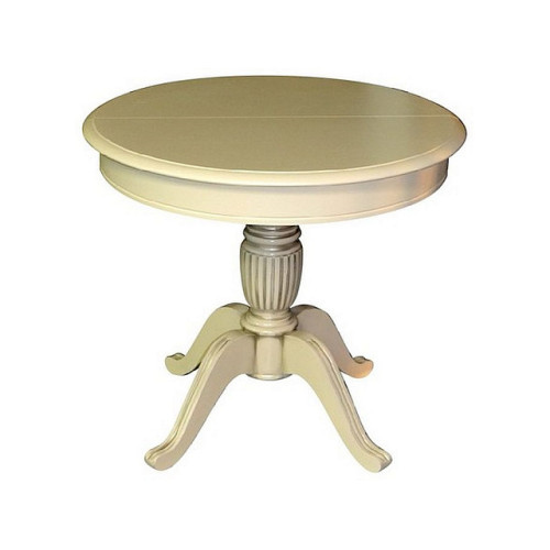 Стол «Леонардо-1» (D1000), слоновая кость