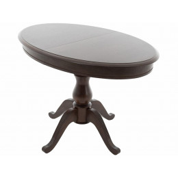 Стол «Фабрицио» эллипс 110*75, орех темный