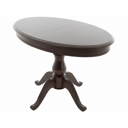 Стол «Фабрицио» эллипс 110*75, орех темный