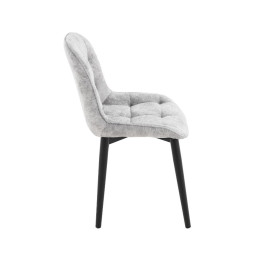 Стул «Прованс 2» Digital Silver, опоры черные