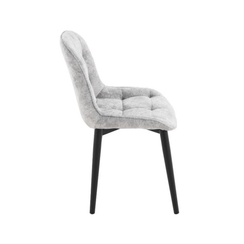 Стул «Прованс 2» Digital Silver, опоры черные