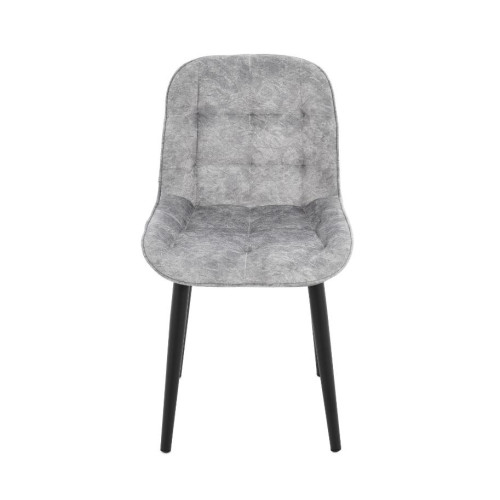 Стул «Прованс 2» Digital Silver, опоры черные