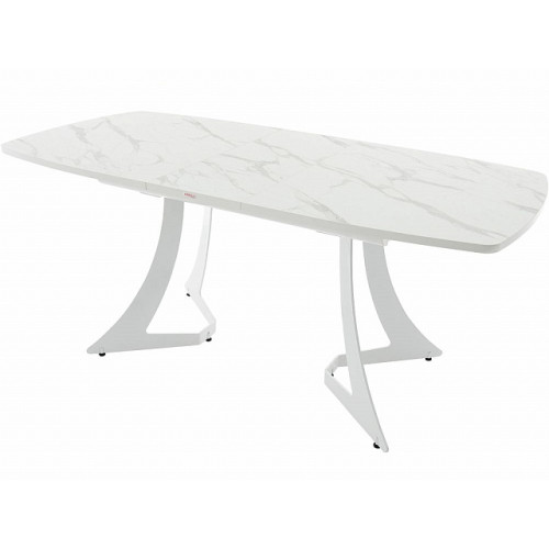 Стол «Милан» ПМ пластик, Белый камень