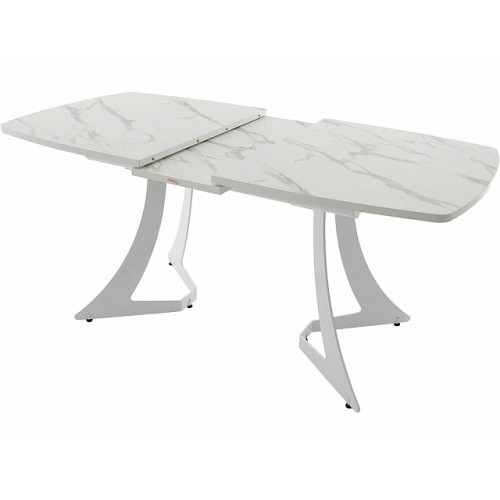Стол «Милан» ПМ пластик, Белый камень