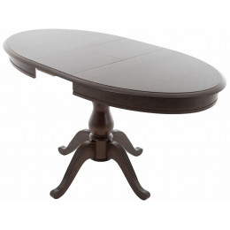 Стол «Фабрицио» эллипс 110*75, орех темный