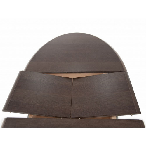 Стол «Фабрицио» эллипс 110*75, орех темный