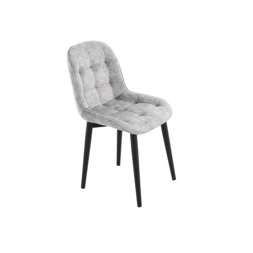 Стул «Прованс 2» Digital Silver, опоры черные