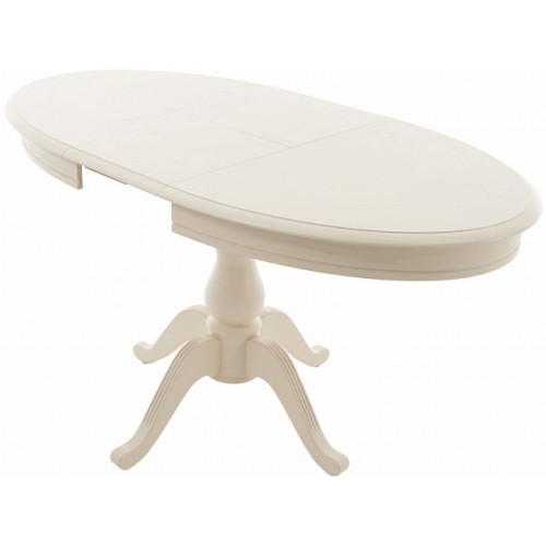 Стол «Фабрицио» эллипс 110*75, слоновая кость