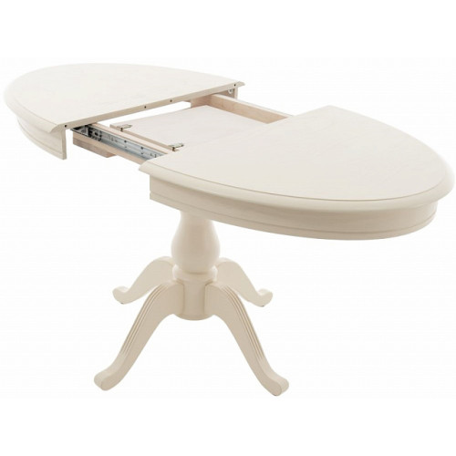 Стол «Фабрицио» эллипс 110*75, слоновая кость