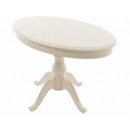 Стол «Фабрицио» эллипс 110*75, слоновая кость