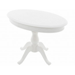 Стол «Фабрицио» эллипс 110*75, эмаль белая