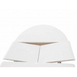 Стол «Фабрицио» эллипс 110*75, эмаль белая