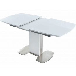 Стол «Санторини» стекло OPTI, белый