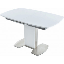 Стол «Санторини» стекло OPTI, белый