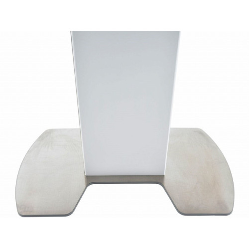 Стол «Санторини» стекло OPTI, белый