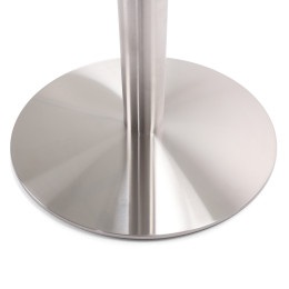 Подстолье барное матовая нержавейка Ø 450 mm