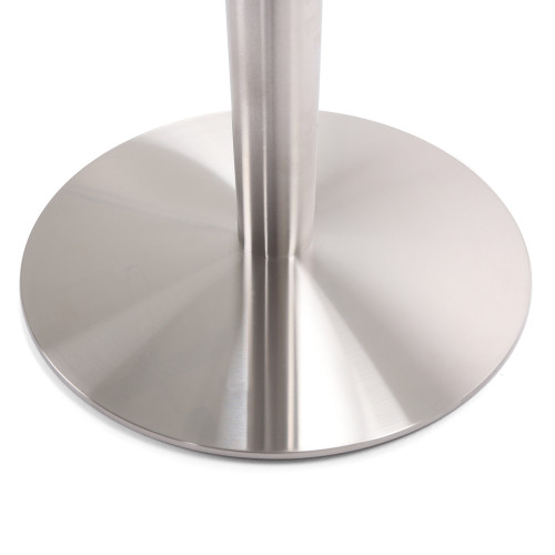 Подстолье барное матовая нержавейка Ø 450 mm