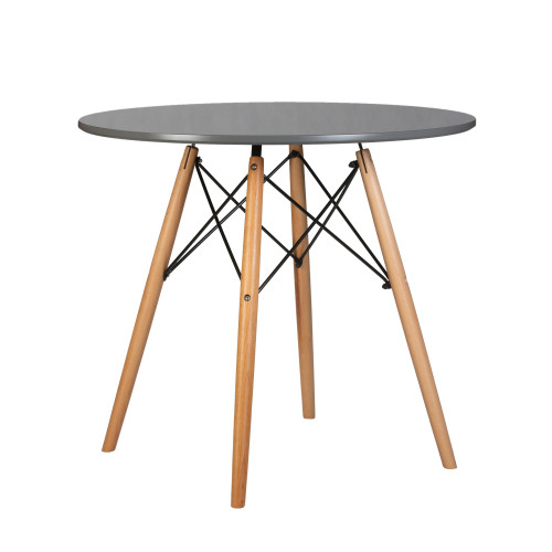 108-TD-LMZL CHELSEA`80, цвет столешницы тёмно-серый (GR-04), цвет основания светлый бук