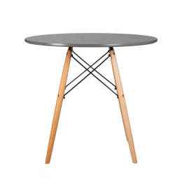 108-TD-LMZL CHELSEA`80, цвет столешницы тёмно-серый (GR-04), цвет основания светлый бук