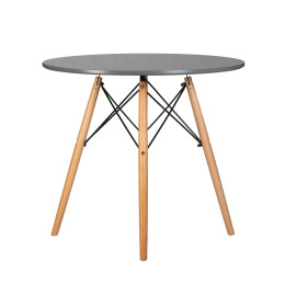 108-TD-LMZL CHELSEA`80, цвет столешницы тёмно-серый (GR-04), цвет основания светлый бук