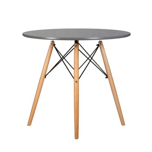 108-TD-LMZL CHELSEA`80, цвет столешницы тёмно-серый (GR-04), цвет основания светлый бук