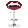 Стул барный DOBRIN DISCO (бордовый металлик)
