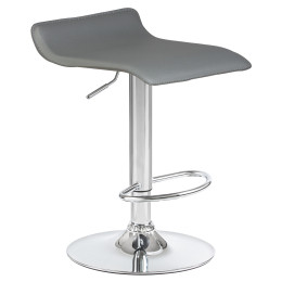 3013-LM TOMMY, цвет сиденья серый, цвет основания хром
