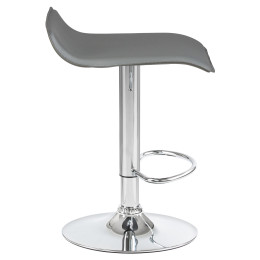 3013-LM TOMMY, цвет сиденья серый, цвет основания хром