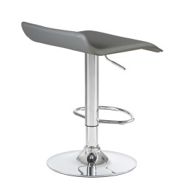 3013-LM TOMMY, цвет сиденья серый, цвет основания хром