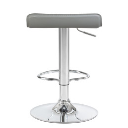 3013-LM TOMMY, цвет сиденья серый, цвет основания хром