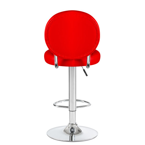 3260-LM MOLLY, цвет сиденья красный, цвет основания хром