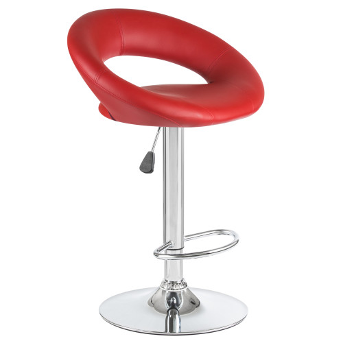 5001-LM MIRA, цвет сиденья бордовый, цвет основания хром