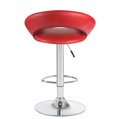 5001-LM MIRA, цвет сиденья бордовый, цвет основания хром