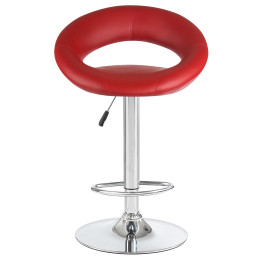 5001-LM MIRA, цвет сиденья бордовый, цвет основания хром