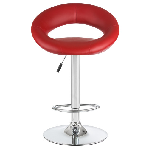 5001-LM MIRA, цвет сиденья бордовый, цвет основания хром