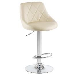 5007-LM LOGAN, цвет сиденья кремовый, цвет основания хром