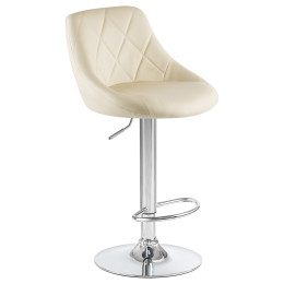 5007-LM LOGAN, цвет сиденья кремовый, цвет основания хром
