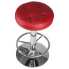 5008-LM BRUNO, цвет сиденья бордовый, цвет основания хром