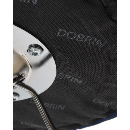 5008-LM BRUNO, цвет сиденья синий велюр (MJ9-117), цвет основания хром