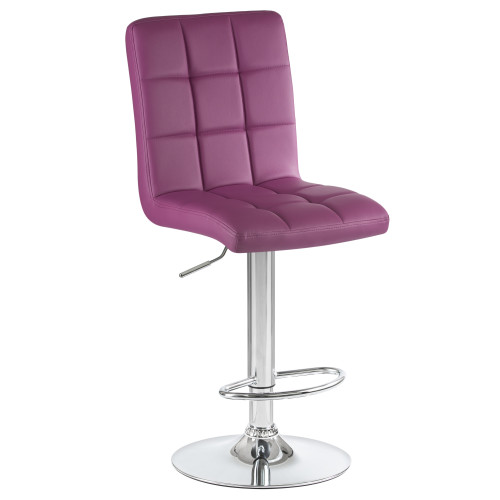 5009-LM KRUGER, цвет сиденья фиолетовый, цвет основания хром