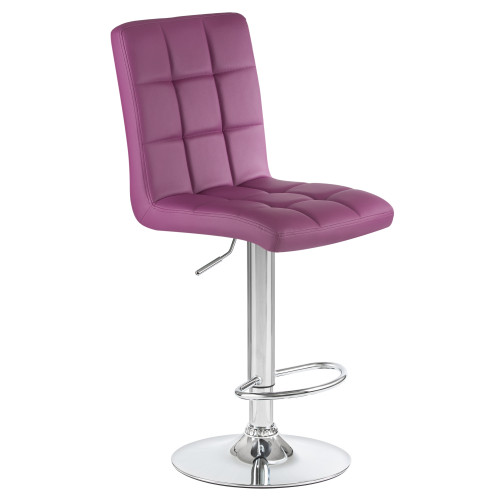 5009-LM KRUGER, цвет сиденья фиолетовый, цвет основания хром