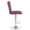 5009-LM KRUGER, цвет сиденья фиолетовый, цвет основания хром